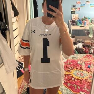 White Auburn Football Jersey